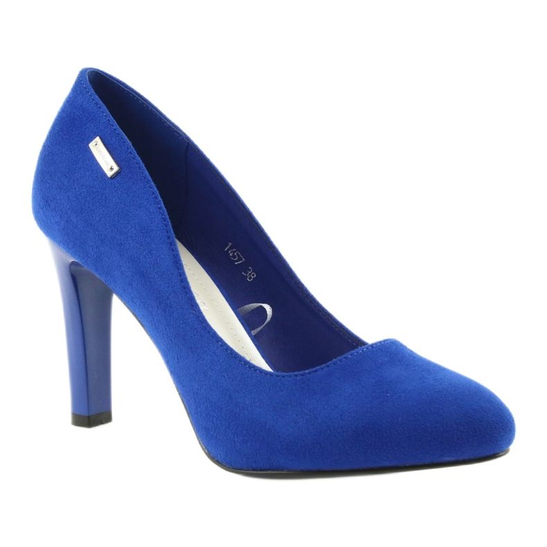 Sergio Leone Scarpe scamosciate 1457 blu 1
