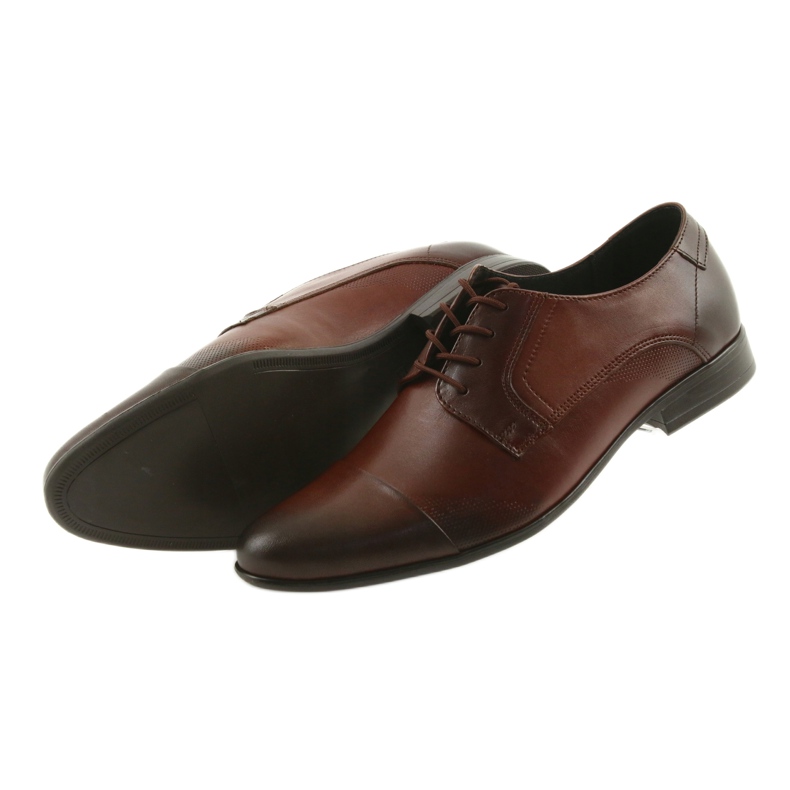 Tur Scarpe in pelle gratuite marrone 4