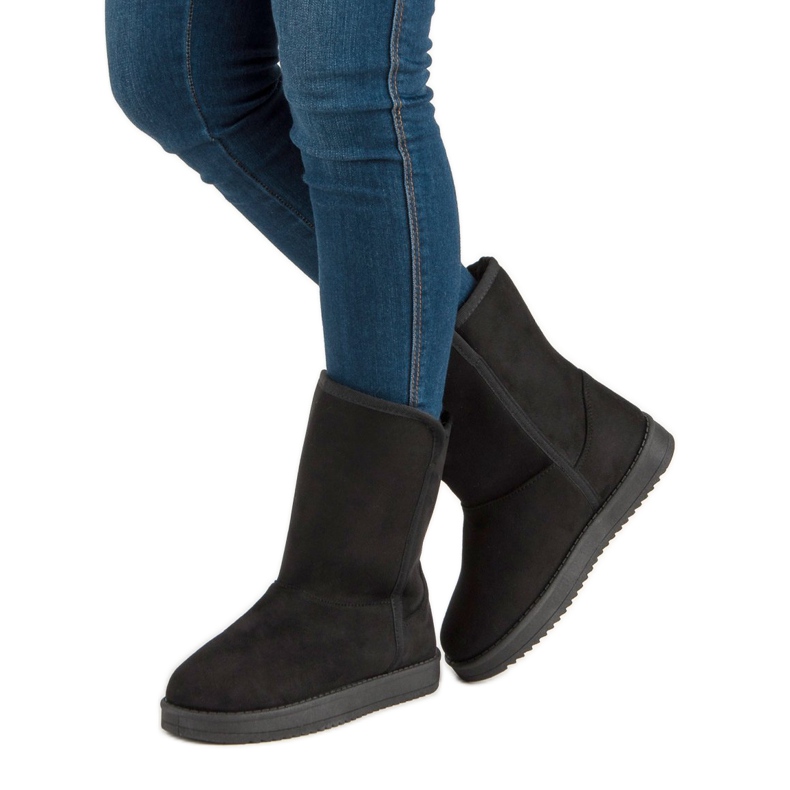 R'S Stivali da neve classici neri nero 2