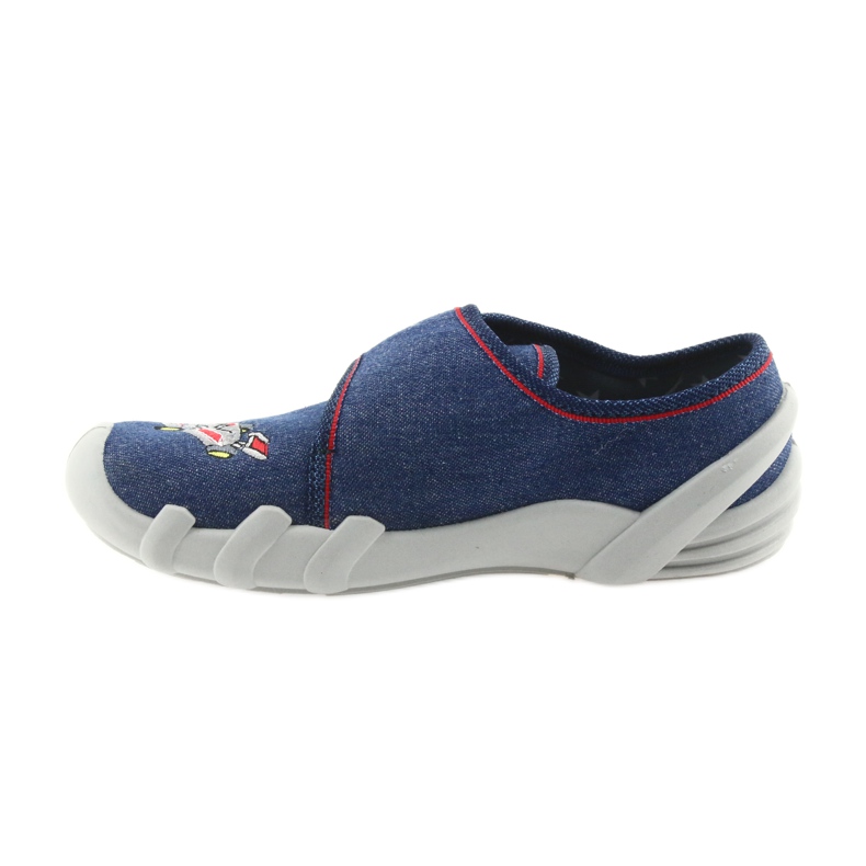 Pantofole per scarpe per bambini Befado 273X235 blu rosso 2