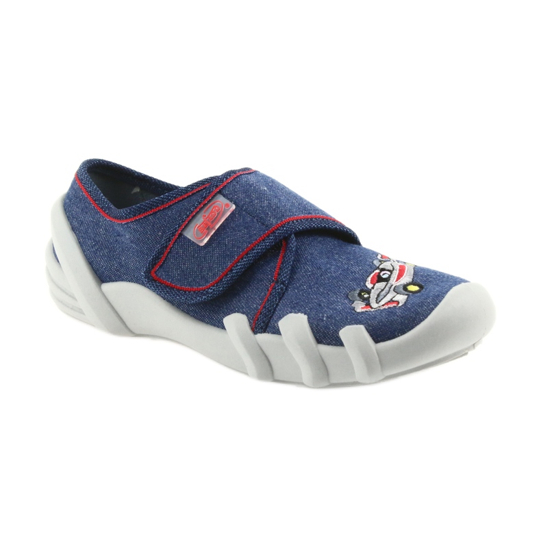 Pantofole per scarpe per bambini Befado 273X235 blu rosso 1