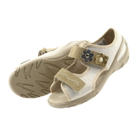 Scarpe per bambini Befado pu sandali 065X121 giallo 4