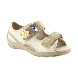 Scarpe per bambini Befado pu sandali 065X121 giallo 1