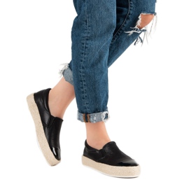 Scarpe da ginnastica nere alla moda nero 2