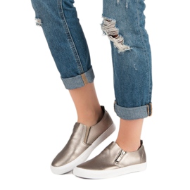 Scarpe Da Ginnastica Con Cerniera giallo 2