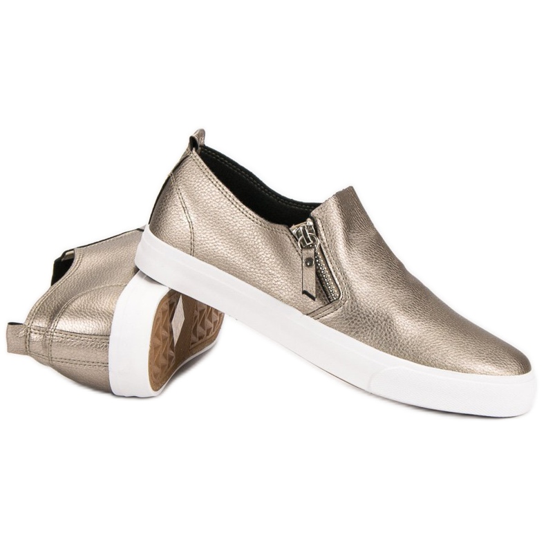 Scarpe Da Ginnastica Con Cerniera giallo 1