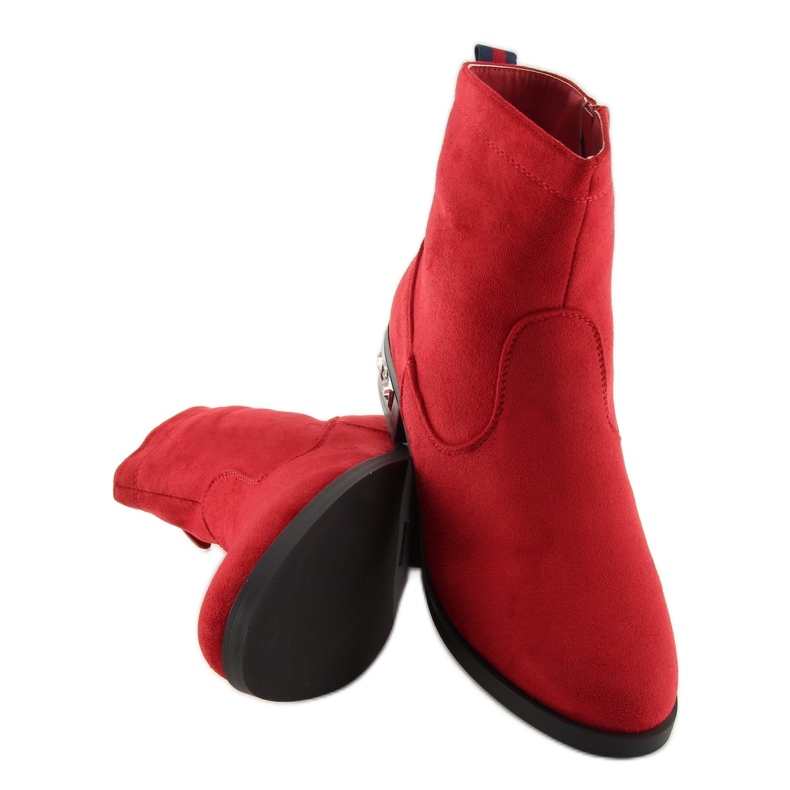 Rosso Stivali rossi da donna 168-176 Rosso 2