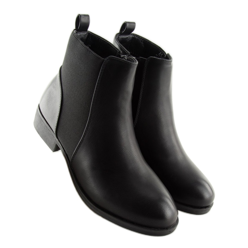 Stivaletti Chelsea neri da donna 3776 Black nero 1