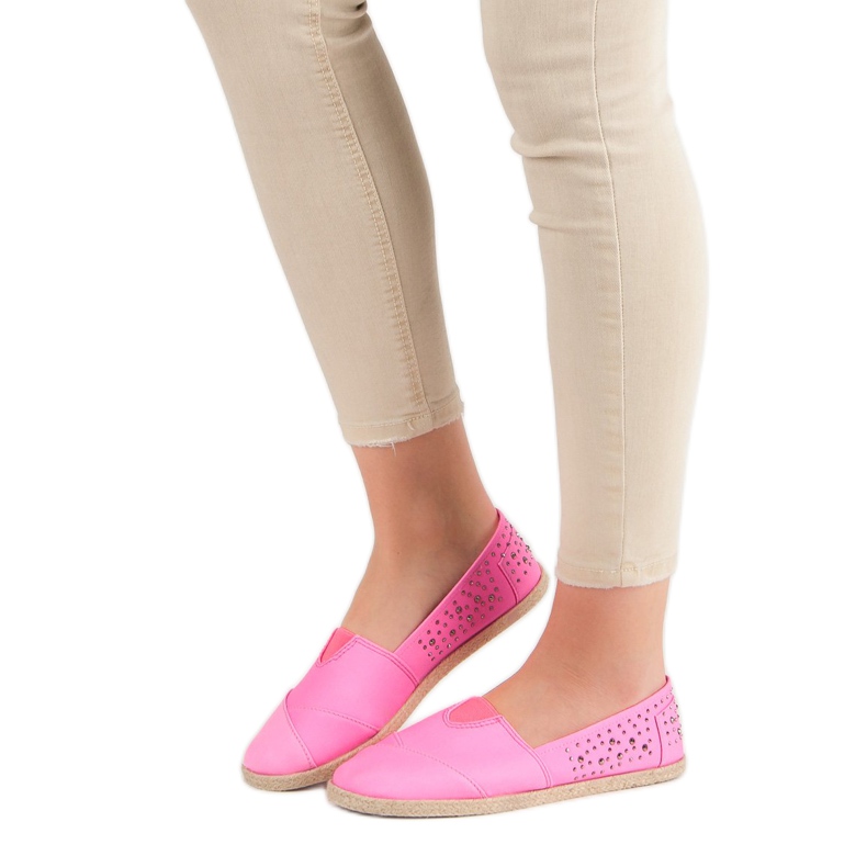 Espadrillas Con Jet rosa 1