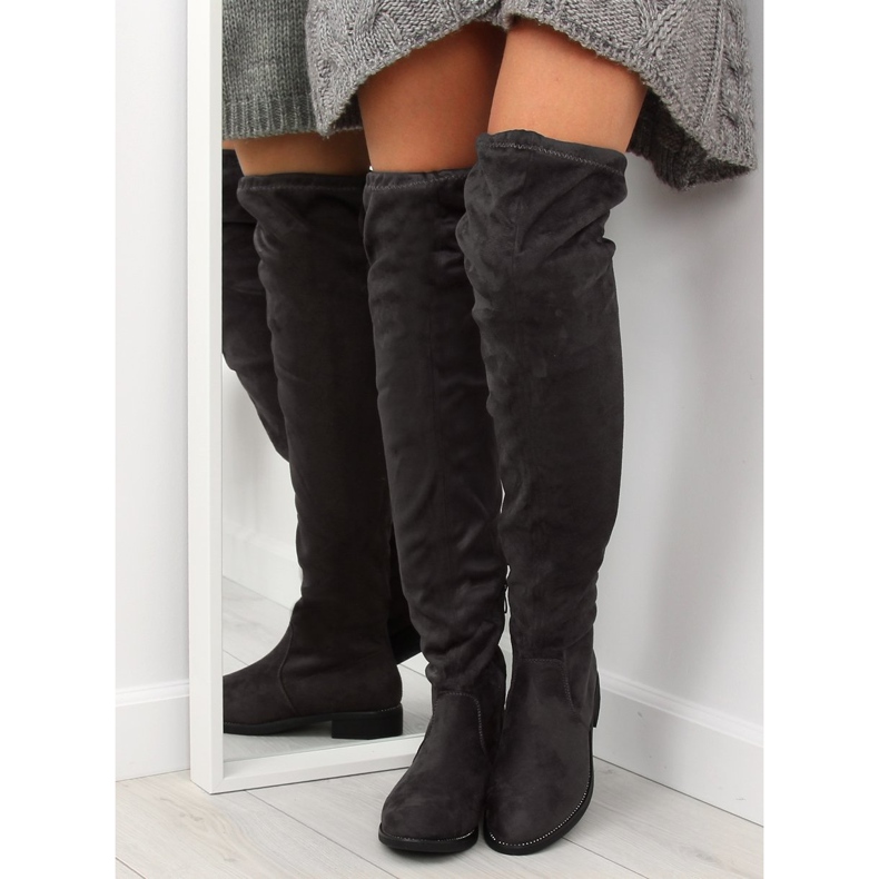 Sovrastivali grigi da donna 7367-PG Grigio 1