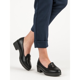 Comer Scarpe nere col tacco alto nero 2