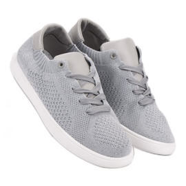 Scarpe sportive comode grigio 1