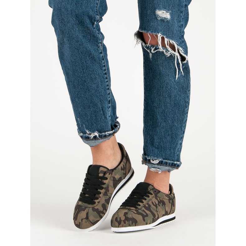 Sneakers Moro marrone verde 1