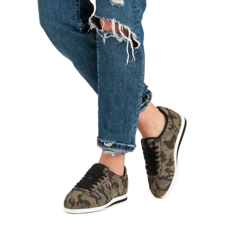 Sneakers Moro marrone verde 2