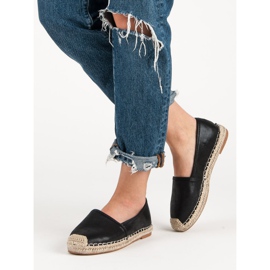 Small Swan Espadrillas classiche nere nero 2
