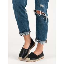 Small Swan Espadrillas classiche nere nero 1