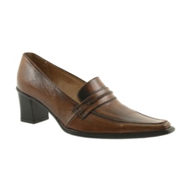 Scarpe in pelle Eksbut 864 marrone 1
