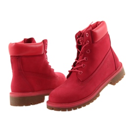 Timberland 6 POLLICI PREMIUM IMPERMEABILE rosso 4