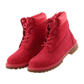 Timberland 6 POLLICI PREMIUM IMPERMEABILE rosso 3