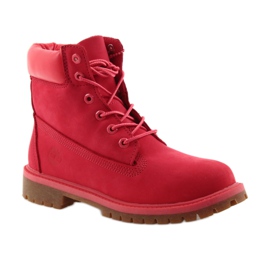 Timberland 6 POLLICI PREMIUM IMPERMEABILE rosso 1