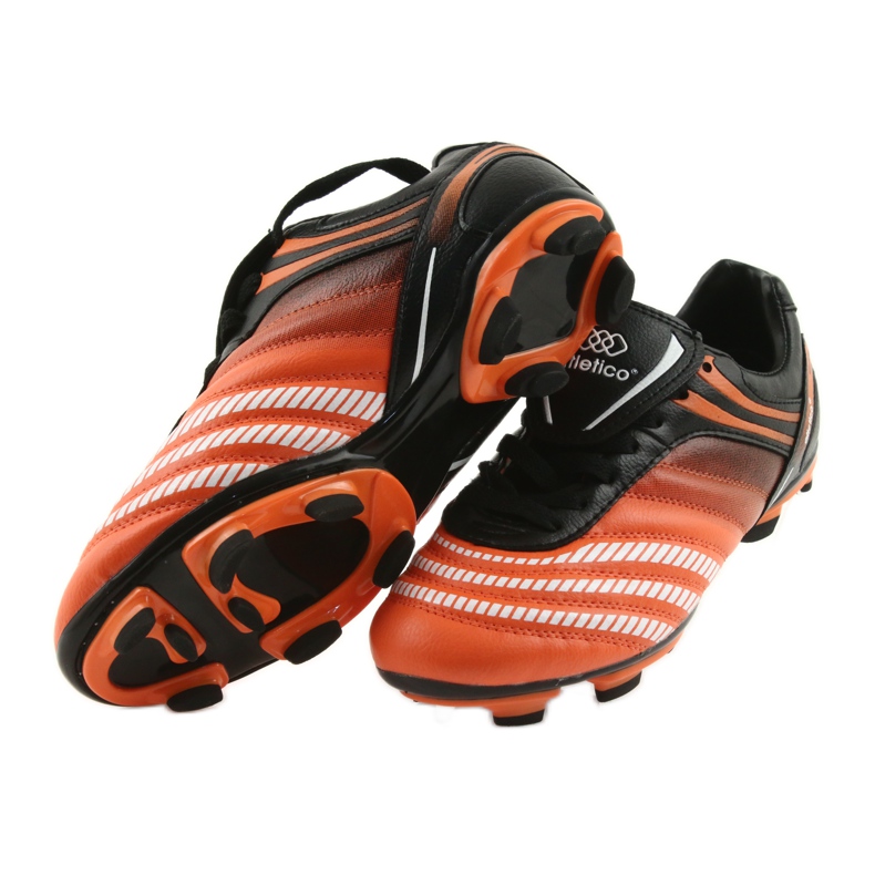 Scarpe da calcio Atletico 1216 multicolore arancia 4