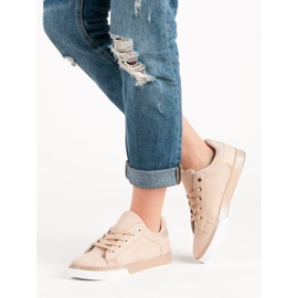 Anesia Paris Sneakers Cipria Con Glitter rosa 1