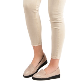 Signori in pelle scamosciata beige 1