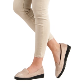 Signori in pelle scamosciata beige 2