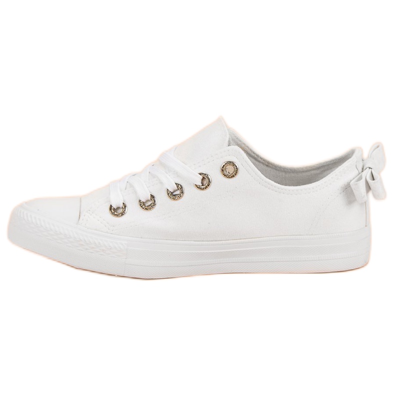Sneakers basse bianche bianca 1