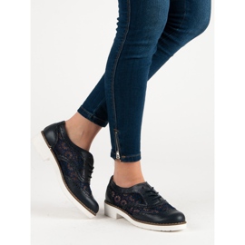 Fama Scarpe stringate blu 2