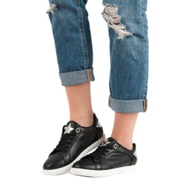 Scarpe sportive basse nero grigio 2