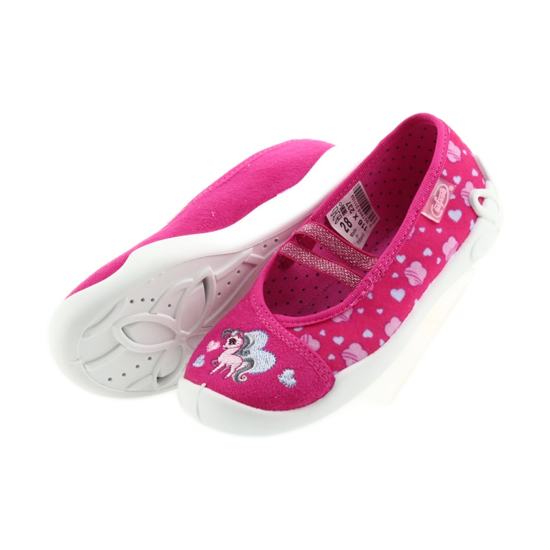 Befado scarpe per bambini ballerine pantofole 116X237 rosa 4