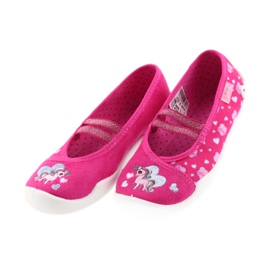 Befado scarpe per bambini ballerine pantofole 116X237 rosa 3