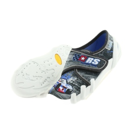 Pantofole per scarpe per bambini Befado 273X251 nero blu grigio rosso 5