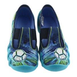 Scarpe per bambini Befado pantofole 290X180 blu verde blu navy 3