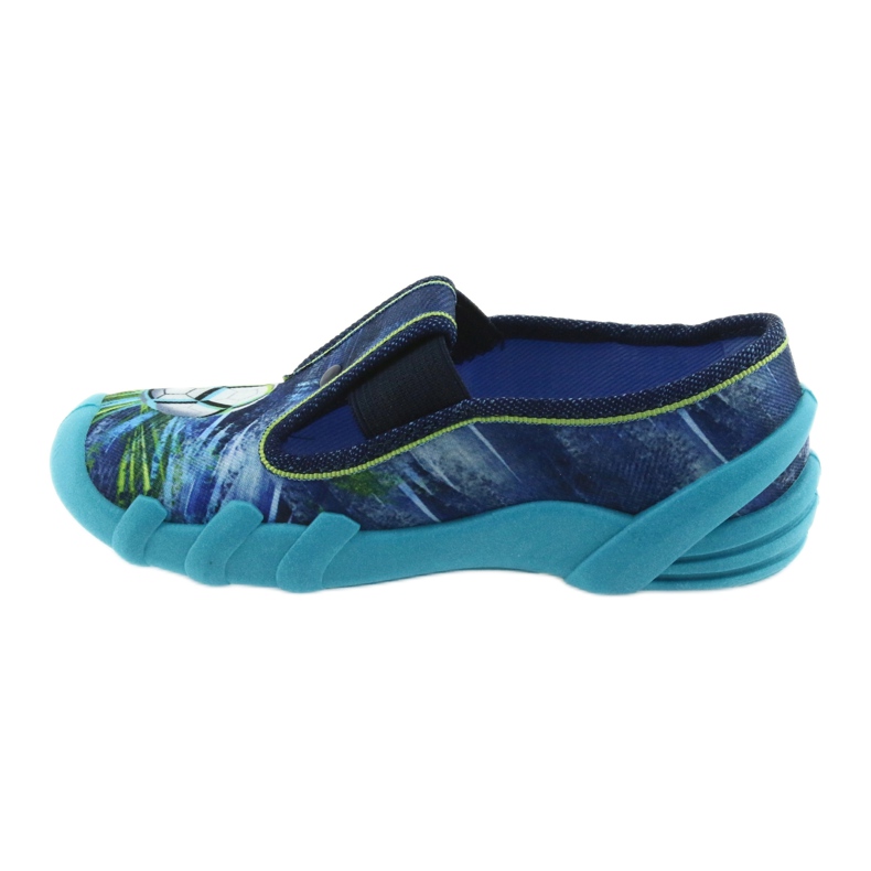 Scarpe per bambini Befado pantofole 290X180 blu verde blu navy 2