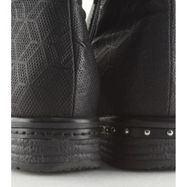 Stivali neri da donna 228-PG Black II-GAT nero 1