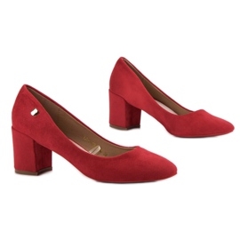 Décolleté VINCEZA classiche rosso 1