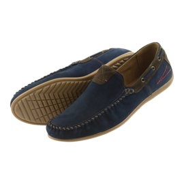 Riko mascasins Navy/Brown 781 blu 4