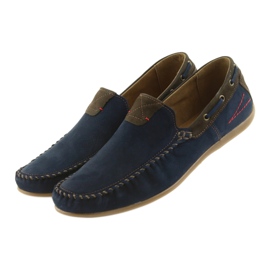 Riko mascasins Navy/Brown 781 blu 3