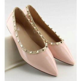 Ballerine con borchie rosa 127-16 Pink 1