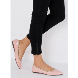 Ballerine con borchie rosa 127-16 Pink 2