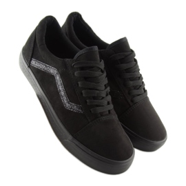 Sneakers Vans nere B318-10 All Black nero 2