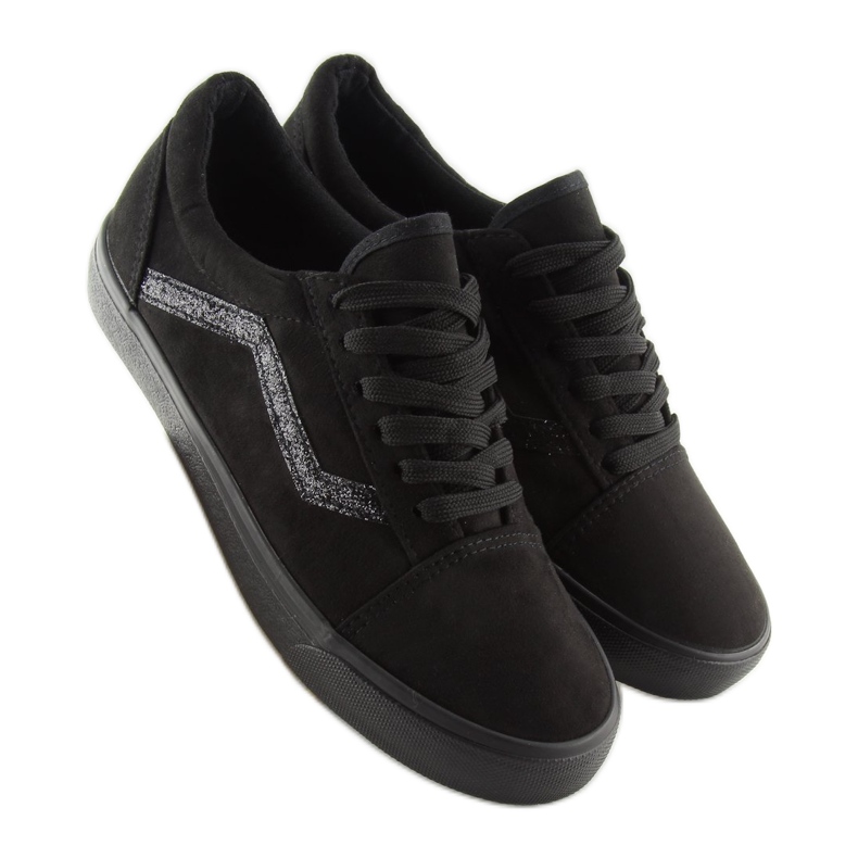 Sneakers Vans nere B318-10 All Black nero 2