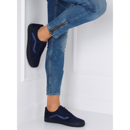 Sneakers Vans blu navy B318-10 Blu scuro 1