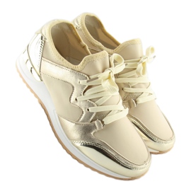 Scarpe sportive dorate 6241 Oro d'oro 1