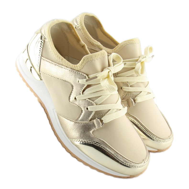 Scarpe sportive dorate 6241 Oro d'oro 1