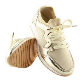 Scarpe sportive dorate 6241 Oro d'oro 2