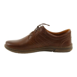 Scarpe da uomo scollate Riko 870 marrone 2