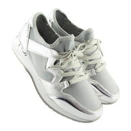 Scarpe sportive argento 6241 Argento grigio 2